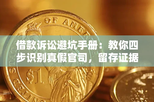 济南借款诉讼避坑手册：教你四步识别真假官司，留存证据不踩雷