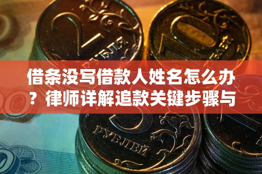 济南借条没写借款人姓名怎么办？律师详解追款关键步骤与证据链构建