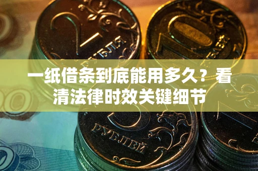 济南一纸借条到底能用多久？看清法律时效关键细节