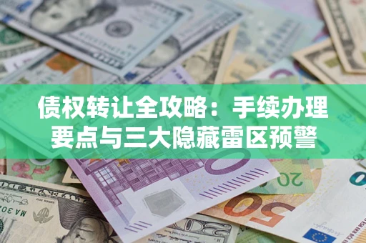 济南债权转让全攻略：手续办理要点与三大隐藏雷区预警
