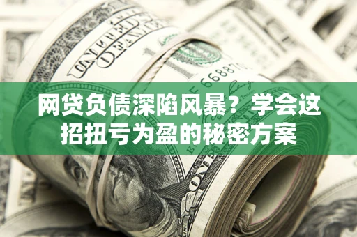 济南网贷负债深陷风暴？学会这招扭亏为盈的秘密方案