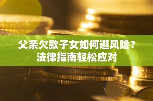 济南父亲欠款子女如何避风险？法律指南轻松应对